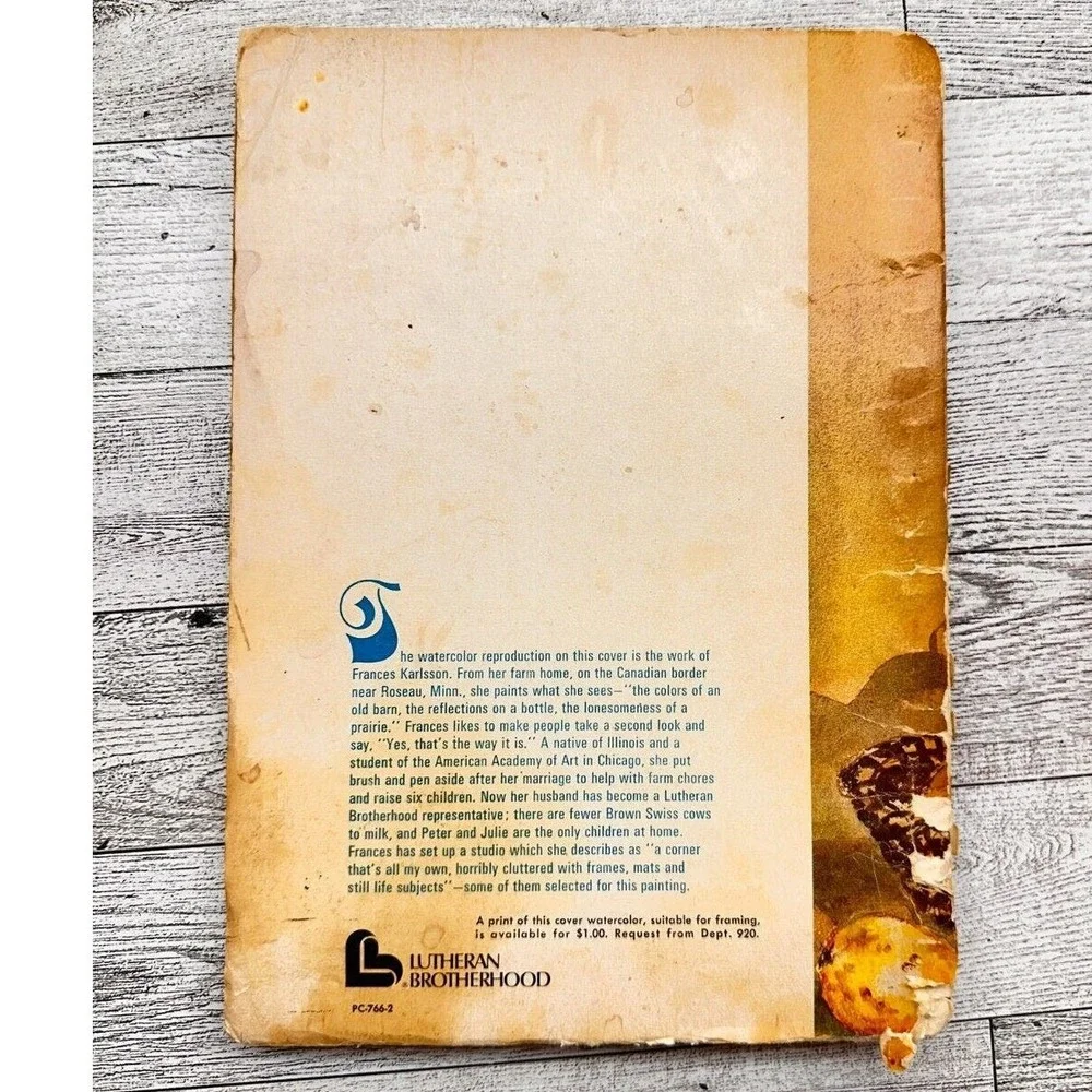 Favorite Recipes Lutheran Brotherhood Cookbook 1978 Spiral Bound Deloris‎ Kanten